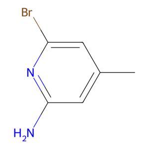 6-溴-4-甲基吡啶-2-胺,6-Bromo-4-methylpyridin-2-amine