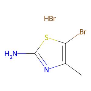 aladdin 阿拉丁 B590197 5-溴-4-甲基噻唑-2-基胺氢溴酸盐 79247-77-1 97%