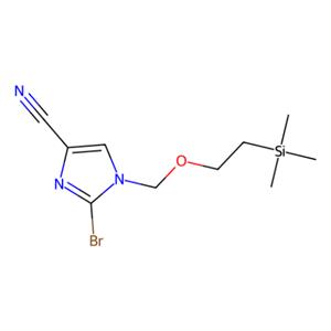 2-溴-1-((2-(三甲基甲硅烷基)乙氧基)甲基)-1H-咪唑-4-腈,2-Bromo-1-((2-(trimethylsilyl)ethoxy)methyl)-1H-imidazole-4-carbonitrile