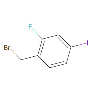 1-(溴甲基)-2-氟-4-碘苯,1-(Bromomethyl)-2-fluoro-4-iodobenzene