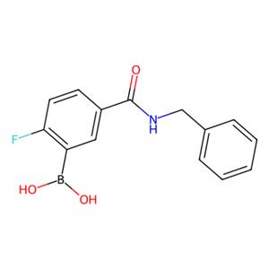 aladdin 阿拉丁 B590453 (5-(苄基氨基甲酰基)-2-氟苯基)硼酸（含不等量酸酐） 874289-53-9 97%