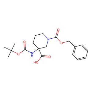 3-Boc-氨基-1-Cbz-哌啶-3-羧酸,1-((Benzyloxy)carbonyl)-3-((tert-butoxycarbonyl)amino)piperidine-3-carboxylic acid