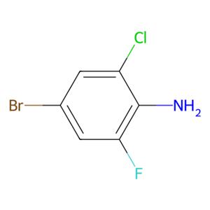 aladdin 阿拉丁 B590531 4-溴-2-氯-6-氟苯胺 885453-49-6 95%