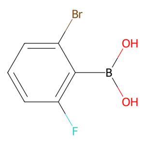 2-溴-6-氟苯硼酸（含有数量不等的酸酐）,(2-Bromo-6-fluorophenyl)boronic acid(contains varying amounts of Anhydride)