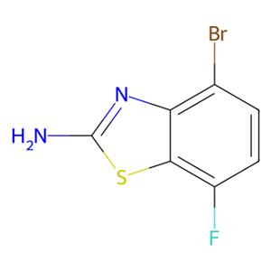 4-溴-7-氟苯并[d]噻唑-2-胺,4-Bromo-7-fluorobenzo[d]thiazol-2-amine