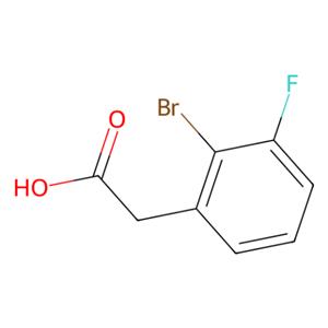 2-溴-3-氟苯基乙酸,2-(2-Bromo-3-fluorophenyl)acetic acid