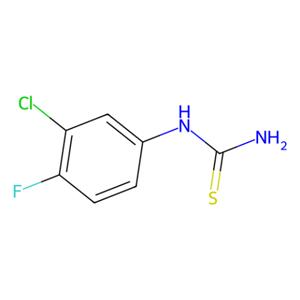 aladdin 阿拉丁 C153803 (3-氯-4-氟苯基)硫脲 154371-25-2 98%