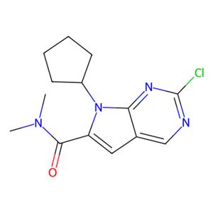 aladdin 阿拉丁 C172599 2-氯-7-环戊基-N,N-二甲基-7H-吡咯并[2,3-d]嘧啶-6-羧酰胺 1211443-61-6 97%