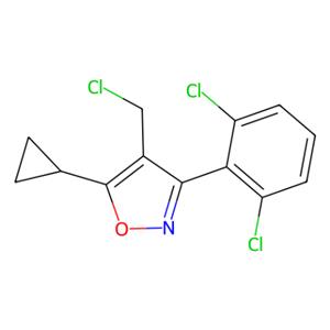 aladdin 阿拉丁 C173151 4-(氯甲基)-5-环丙基-3-(2,6-二氯苯基)-1,2-恶唑 1268245-50-6 97%