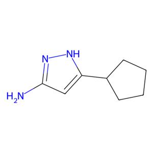 aladdin 阿拉丁 C175937 5-环戊基-1H-吡唑-3-胺 264209-16-7 97%