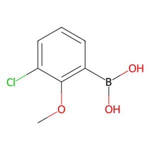 aladdin 阿拉丁 C182219 3-氯-2-甲氧基苯基硼酸 (含不同量的酸酐) 179898-50-1 98%
