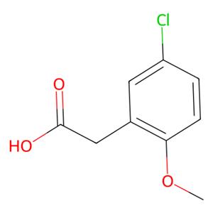 aladdin 阿拉丁 C186440 (5-氯-2-甲氧基苯基)乙酸 7569-62-2 98%