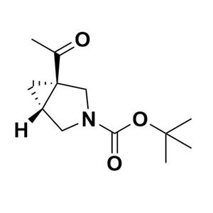 (1R,5R)-1-乙酰基-3-氮杂双环[3.1.0]己烷-3-羧酸叔丁酯