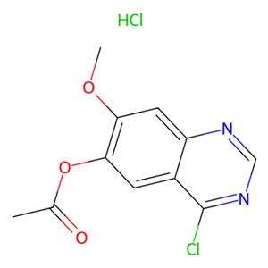 aladdin 阿拉丁 C191631 4-氯-7-甲氧基喹唑啉-6-醇乙酸酯盐酸盐 179688-54-1 97%