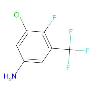 aladdin 阿拉丁 C195795 3-氯-4-氟-5-三氟甲基苯胺 914225-61-9 98%