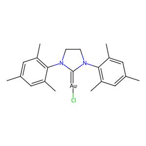 aladdin 阿拉丁 C283221 氯[1,3-双（2,4,6-三甲基苯基）-4,5-二氢咪唑-2-亚烷基]金（I） 852445-82-0 98%
