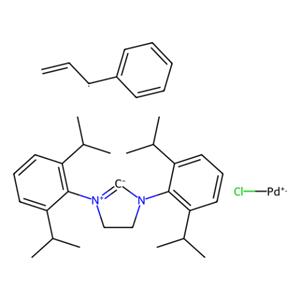 [1,3-双(2,6-二-异丙基苯基)-4,5-二氢咪唑-2-亚基]氯][3-苯基烯丙基]钯(II),Chlorophenylallyl[1,3-bis(2,6-diisopropylphenyl)-2-imidazolidinylidene]palladium(II)