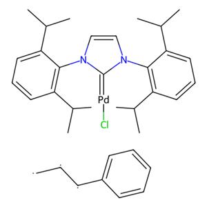 aladdin 阿拉丁 C284015 氯[(1,2,3-η)-3-苯基-2-丙烯基] [1,3-双(2,6-二异丙基苯基)咪唑-2-亚烷基]钯(II) 884879-23-6 98%