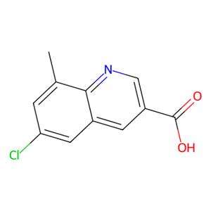 aladdin 阿拉丁 C331967 6-氯-8-甲基喹啉-3-羧酸 948289-56-3 98%