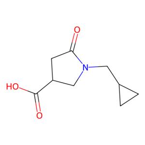 aladdin 阿拉丁 C341784 1-（环丙基甲基）-5-氧吡咯烷-3-羧酸 845546-16-9 95%