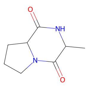 aladdin 阿拉丁 C341921 3-甲基六氢吡咯并[1,2-a]吡嗪-1,4-二酮 36238-64-9 ≥99%