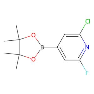 2-氯-6-氟吡啶-4-硼酸频哪醇酯,2-Chloro-6-fluoropyridine-4-boronic acid, pinacol ester