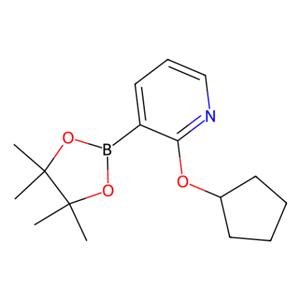 aladdin 阿拉丁 C357901 2-(环戊氧基)-吡啶-3-硼酸频哪醇酯 1073371-90-0 95%