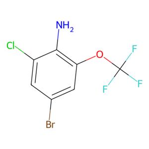 aladdin 阿拉丁 C358379 2-氯-4-溴-6-三氟甲氧基苯胺 885266-98-8 98%