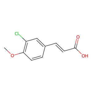 aladdin 阿拉丁 C469392 3-氯-4-甲氧基肉桂酸 58236-76-3 97%