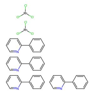 aladdin 阿拉丁 C472408 氯双(2-苯基吡啶)铑(III)二聚体 33915-80-9 98%