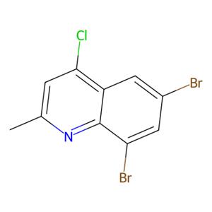 aladdin 阿拉丁 C478813 4-氯-6,8-二溴-2-甲基喹啉 203626-29-3 试剂级