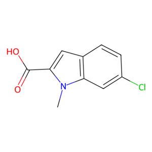 6-氯-1-甲基-1H-吲哚-2-羧酸,6-Chloro-1-methyl-1H-indole-2-carboxylic acid