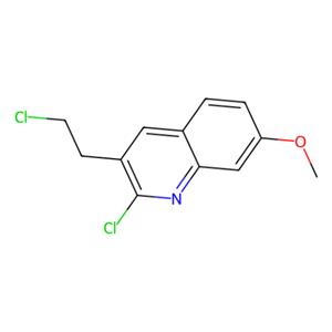 2-氯-3-(2-氯乙基)-7-甲氧基喹啉,2-Chloro-3-(2-chloroethyl)-7-methoxyquinoline