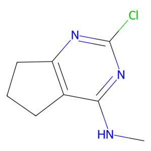 2-氯-N-甲基-6,7-二氢-5H-环戊烷[d]嘧啶-4-胺,2-Chloro-N-methyl-6,7-dihydro-5H-cyclopenta[d]pyrimidin-4-amine