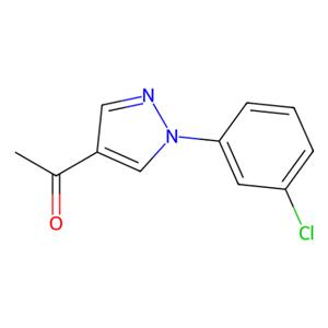 aladdin 阿拉丁 C479762 1-[1-(3-氯苯基)-1H-吡唑-4-基]乙酮 925142-81-0 试剂级