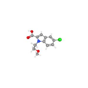 5-氯-1-(2-甲氧基乙基)-1H-吲哚-2-羧酸,5-Chloro-1-(2-methoxyethyl)-1H-indole-2-carboxylic acid