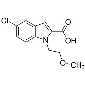 5-氯-1-(2-甲氧基乙基)-1H-吲哚-2-羧酸,5-Chloro-1-(2-methoxyethyl)-1H-indole-2-carboxylic acid