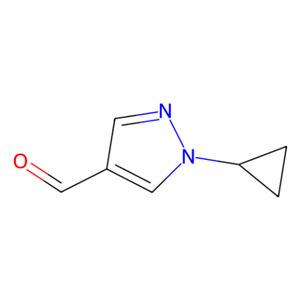 aladdin 阿拉丁 C586329 1-环丙基-1H-吡唑-4-甲醛 1082066-00-9 97%