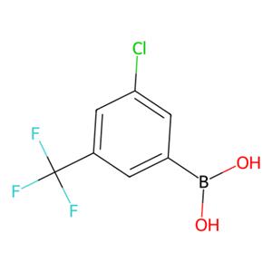 aladdin 阿拉丁 C586463 3-氯-5-三氟甲基苯硼酸（含数量不等的酸酐） 1160561-31-8 97%