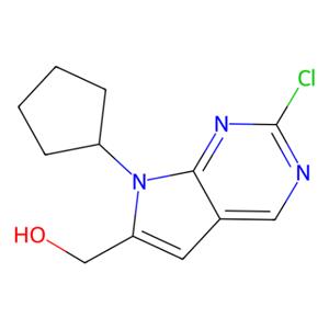 2-氯-7-環(huán)戊基-7H-吡咯并[2,3-D]嘧啶-6-甲醇,(2-Chloro-7-cyclopentyl-7H-pyrrolo[2,3-d]pyrimidin-6-yl)methanol