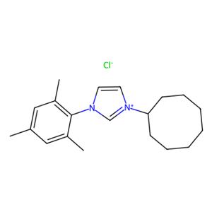 1-環(huán)辛基-3-均三甲苯基-1H-咪唑-3-鎓氯化物,1-Cyclooctyl-3-mesityl-1H-imidazol-3-ium chloride