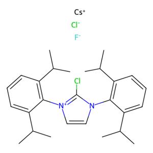 aladdin 阿拉丁 C587559 2-氯-1,3-双(2,6-二异丙基苯基)-1H-氯化咪唑-氟化铯络合物 1648825-53-9 30+ wt. %(2-Chloro-1,3-bis(2,6-diisopropylphenyl)imidazolium chloride)