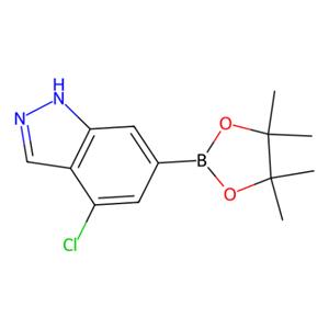 4-氯-6-(4,4,5,5-四甲基-1,3,2-二氧硼雜環(huán)戊烷-2-基)-1H-吲唑,4-Chloro-6-(4,4,5,5-tetramethyl-1,3,2-dioxaborolan-2-yl)-1H-indazole