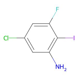 aladdin 阿拉丁 C588073 5-氯-3-氟-2-碘苯胺 2092184-10-4 98%