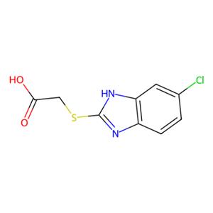 [(5-氯-1H-苯并咪唑-2-基)磺酰基]乙酸,2-((5-Chloro-1H-benzo[d]imidazol-2-yl)thio)acetic acid