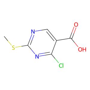 aladdin 阿拉丁 C590073 4-氯-2-（甲硫基）嘧啶-5-羧酸 74840-34-9 95%