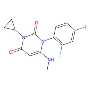 3-环丙基-1-(2-氟-4-碘苯基)-6-(甲基氨基)嘧啶-2,4(1H,3H)-二酮,3-Cyclopropyl-1-(2-fluoro-4-iodophenyl)-6-(methylamino)pyrimidine-2,4(1H,3H)-dione
