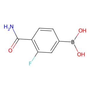 aladdin 阿拉丁 C590452 (4-氨基甲酰基-3-氟苯基)硼酸 874288-39-8 98%