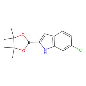 aladdin 阿拉丁 C590693 6-氯-2-(4,4,5,5-四甲基-1,3,2-二氧硼杂环戊烷-2-基)-1H-吲哚 912331-84-1 96%