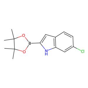 6-氯-2-(4,4,5,5-四甲基-1,3,2-二氧硼雜環(huán)戊烷-2-基)-1H-吲哚,6-Chloro-2-(4,4,5,5-tetramethyl-1,3,2-dioxaborolan-2-yl)-1H-indole